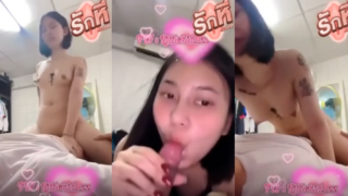 คลิปหลุด ทางบ้าน เย็ดแฟนาสาวเงี่ยนหีเลยจัดไห้อยากทำไรกับควยตามสบายเลยที่รักคนสวย