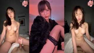 คลิปหลุด Deerlong น้องเดียร์ลอง สาวเเว่นสุดสวยหีเนียนขาวอมชมพูอมควยไห้ผัวรัวๆก่อยขย่มคเย็ดหีกันไม่ยั้งกระเด้าหีถี่เสียวจนน้ำเงี่ยนไหลแตกในหี